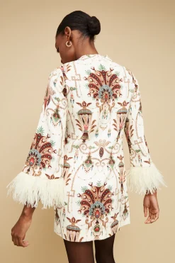 Vida Dress in Bejeweled Ivory
