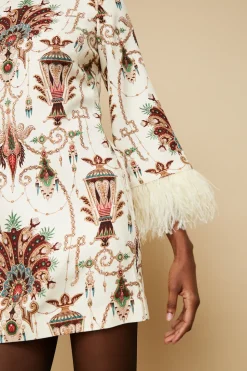 Vida Dress in Bejeweled Ivory
