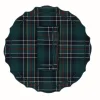 Vidro Green Tartan Napkin and Placemat, Set of 2