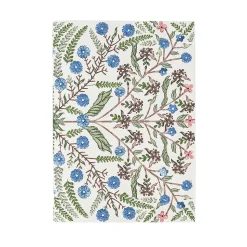 Villa Seville Embroidered 7" x 10" Paper Journal in Chambray