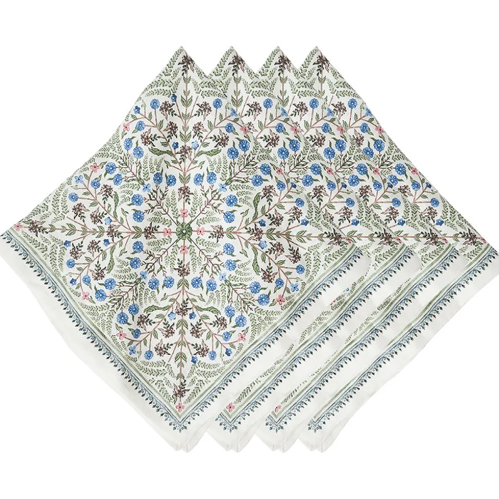 Villa Seville Napkin, Set of 4 in Chambray