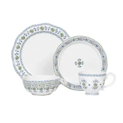 Villa Seville 4-Piece Place Setting in Chambray