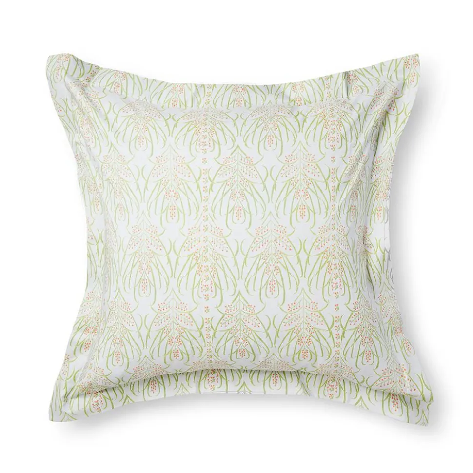Vines Suzani Pillowcases & Shams in Light Teal