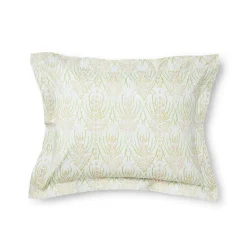 Vines Suzani Pillowcases & Shams in Light Teal