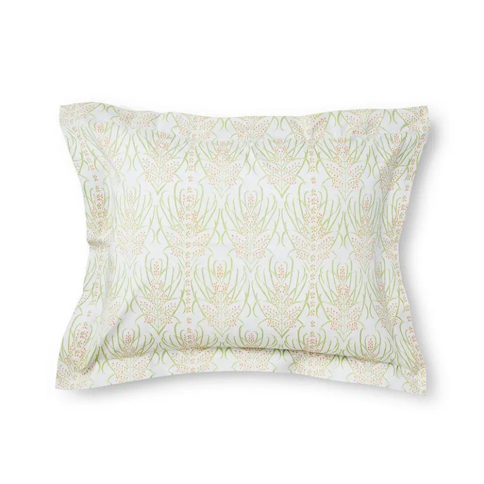 Vines Suzani Pillowcases & Shams in Light Teal
