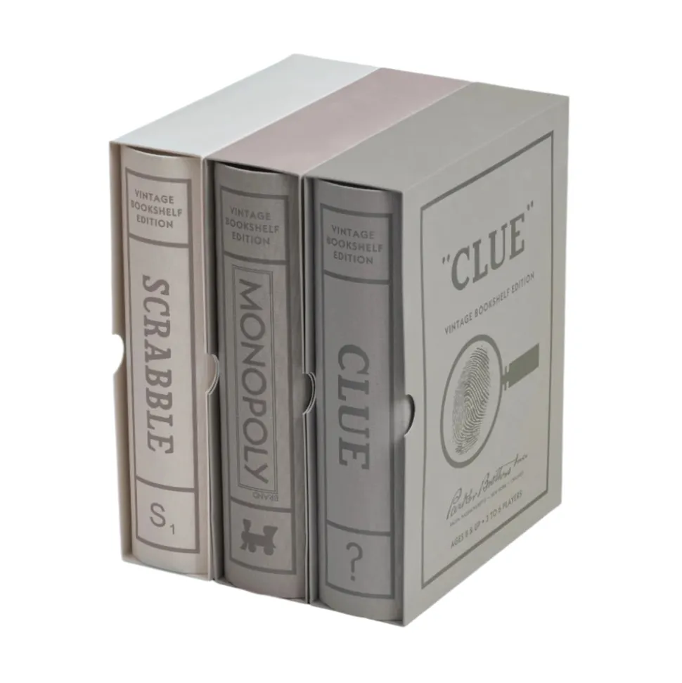 Vintage Bookshelf Assortment, 3 Pack