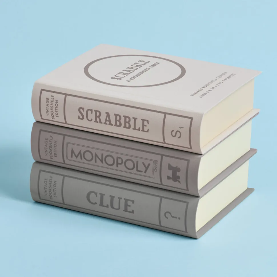 Vintage Bookshelf Assortment, 3 Pack