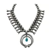 Vintage Navajo Squash With Blue Gem