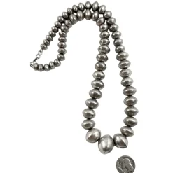 Vintage Plain Silver Beads 23