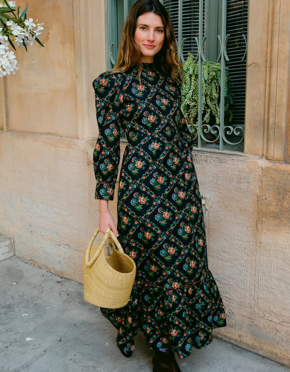 Vintage Trellis Petworth Dress