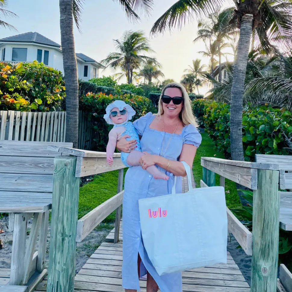 Vinyl lulu Tote
