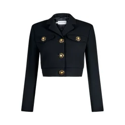 Viola Notte Fleur in Black