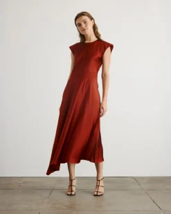 Violeta Dress in Smoked Paprika