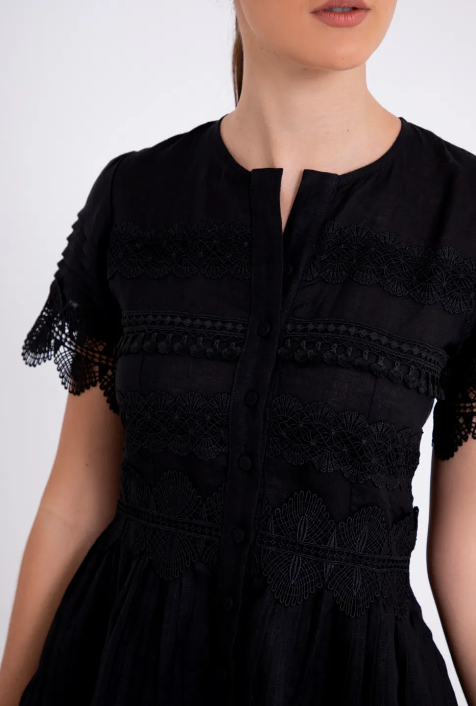 Violetta Dress in Black