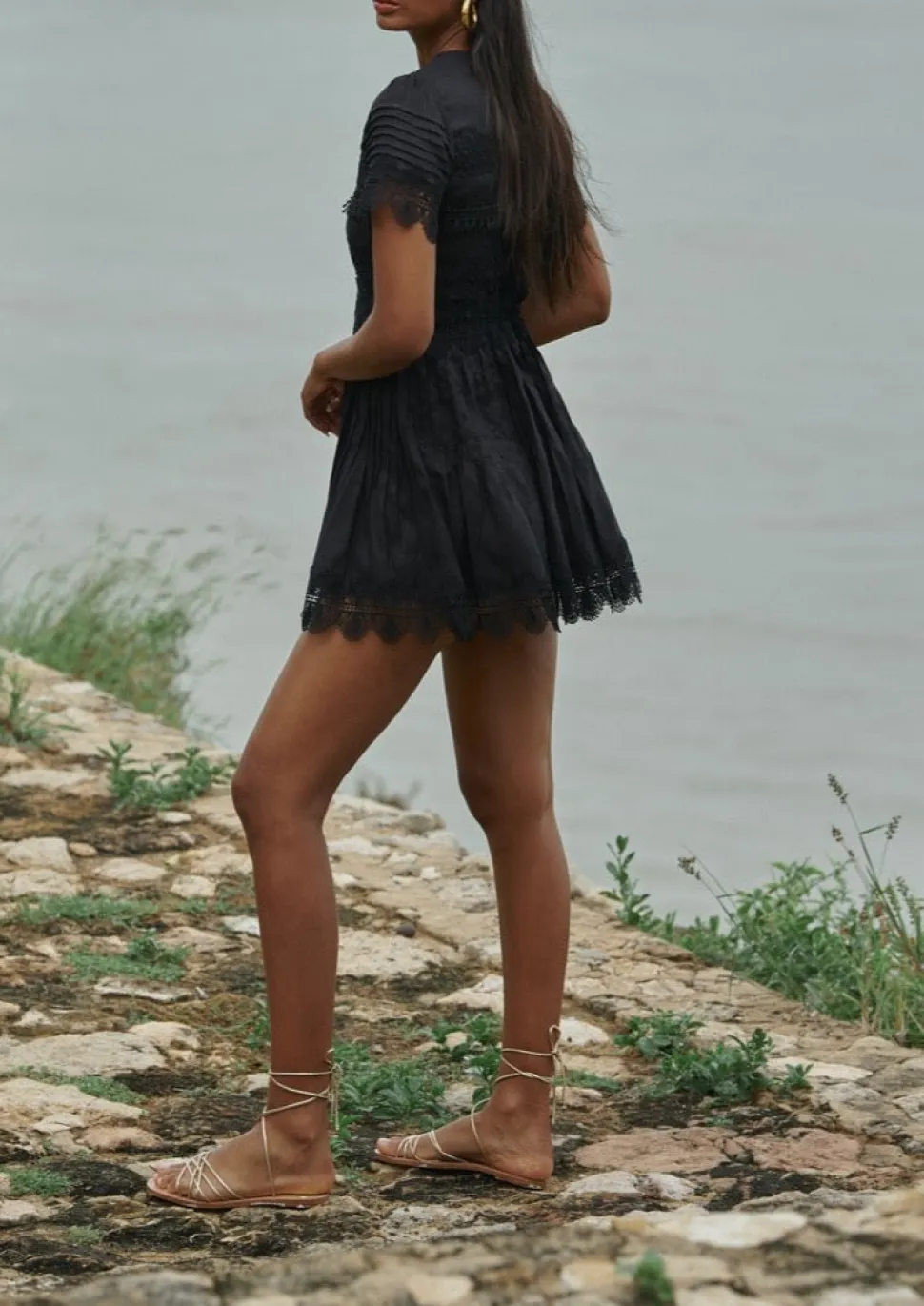 Violetta Dress in Black