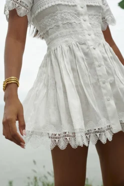 Violetta Dress in White