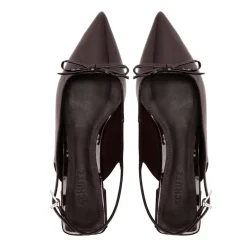 Violetta Sculpt Patent Flat in Maplewood