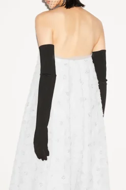 Vivia Gown White Embroiered Tulle