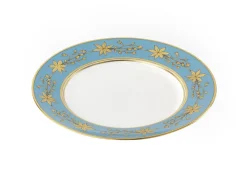 Voliere Denim Dinner Plate