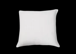 Washed Linen Cushion Cover in White