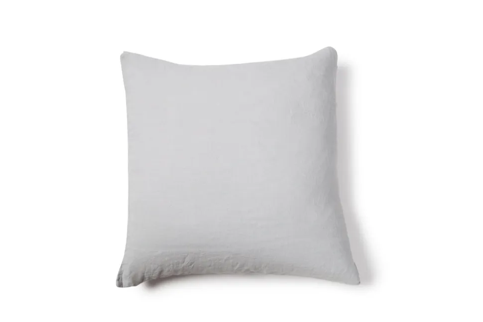 Washed Linen Euro Shams, Set of 2