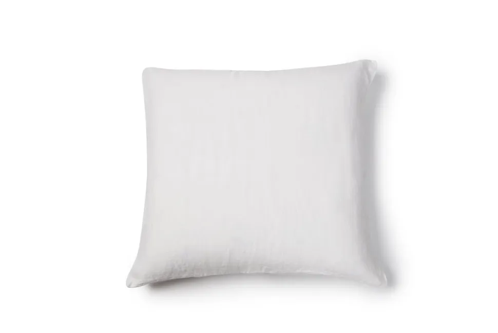 Washed Linen Euro Shams, Set of 2