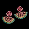 Watermelon Slice Earrings