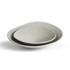Wave Bowl in a Shitake Beige Color, Set of 2
