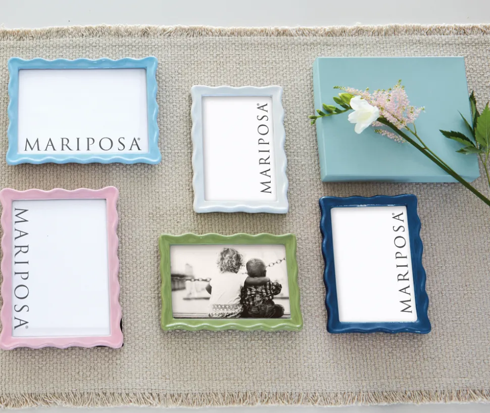 Wavy Blue Frame