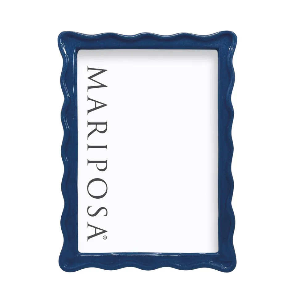 Wavy Blue Frame