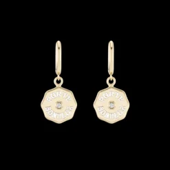 Wee PB Hoops White Diamond