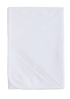 Welcome Home Layette Blanket in White