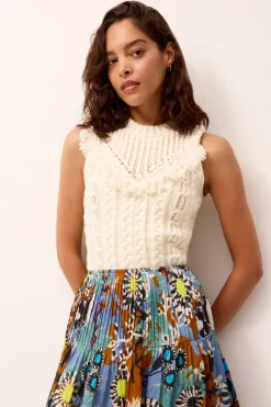 Wesley Top in Ivory