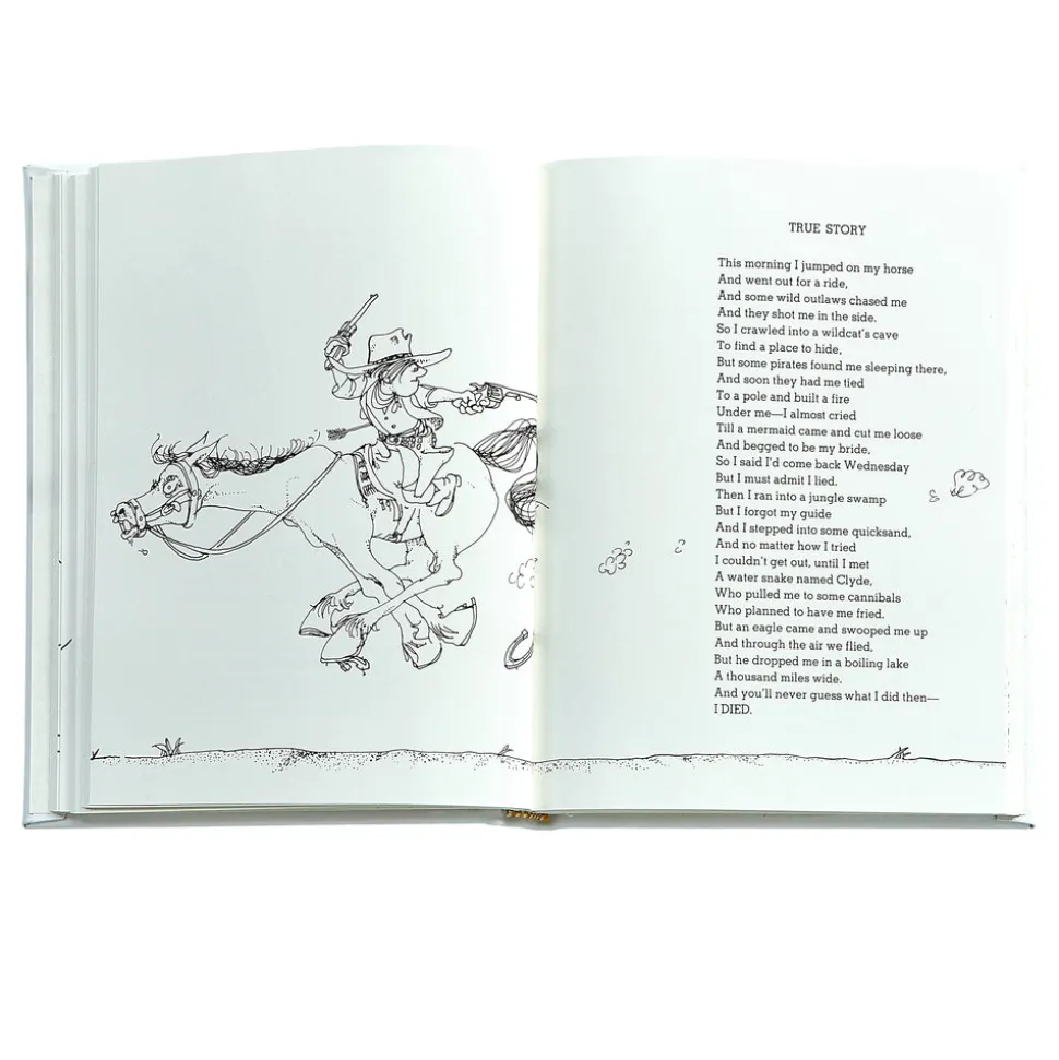 Where the Sidewalk Ends: Poems and Drawings