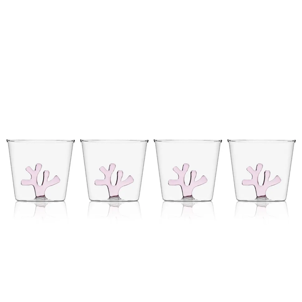 Whimsical Tumbler Glasses, Set of 4