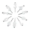 White Candle Number Holder Set