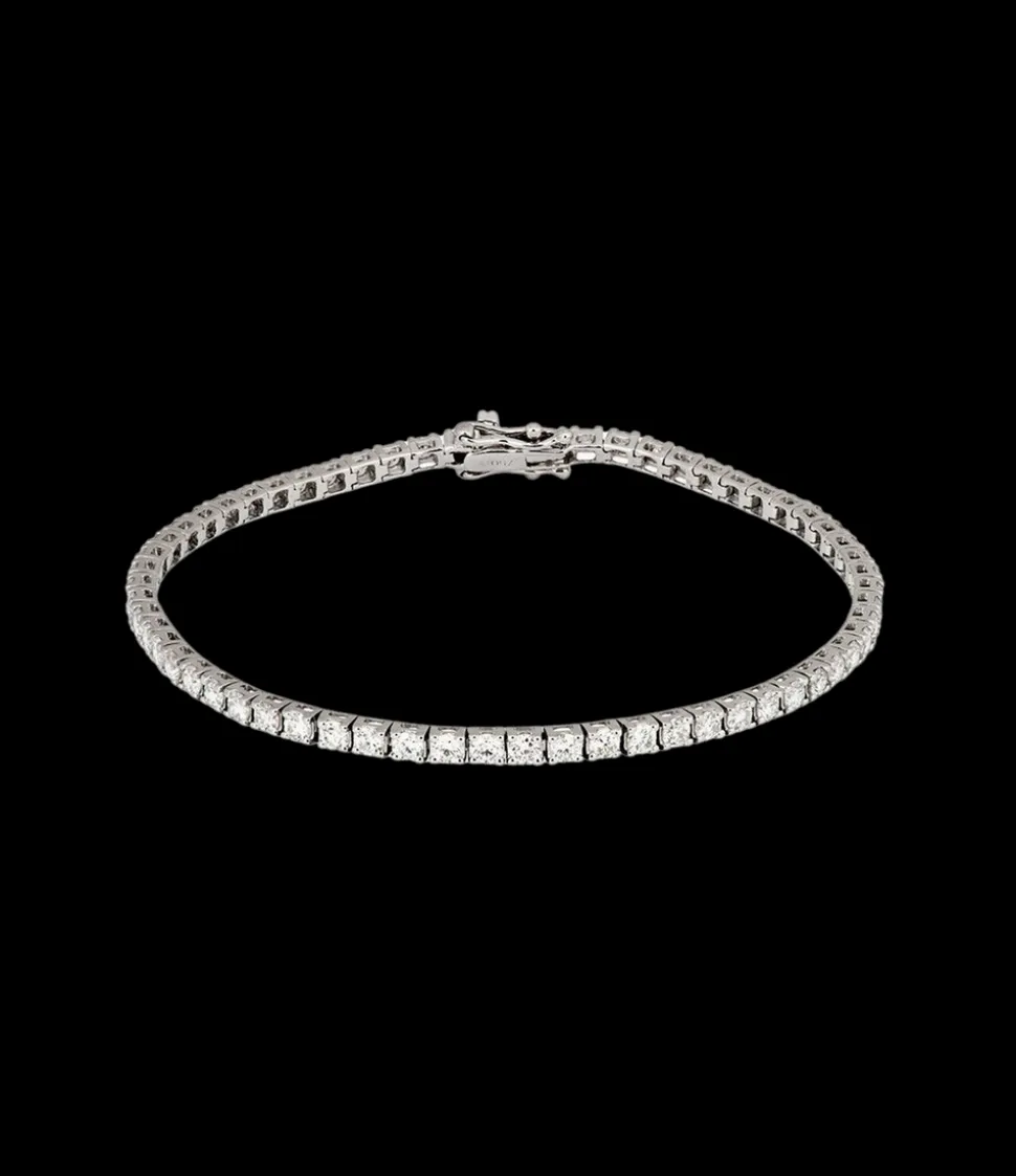 White Diamond Tennis Bracelet