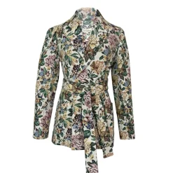 White Floral Jacket