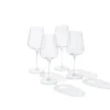 White Wine Glasses, Set of 4