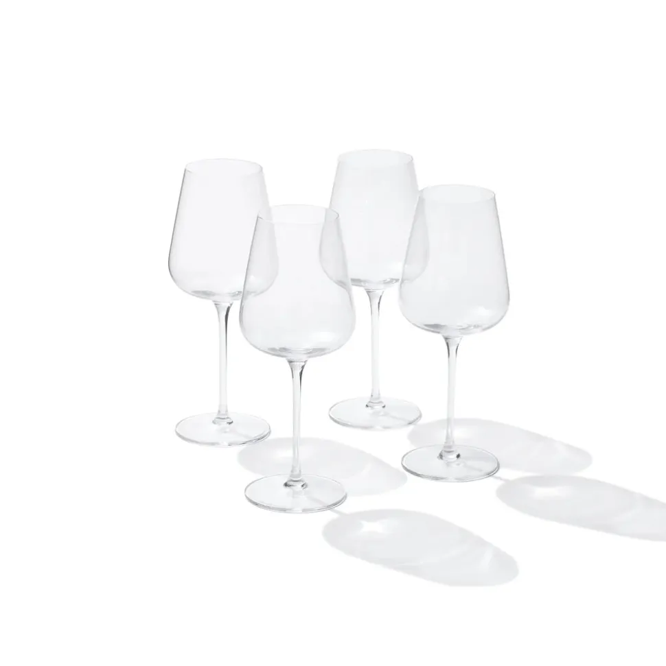 White Wine Glasses, Set of 4