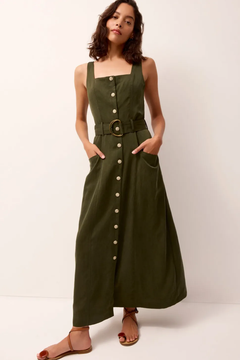 Whitner Dress in Rosin