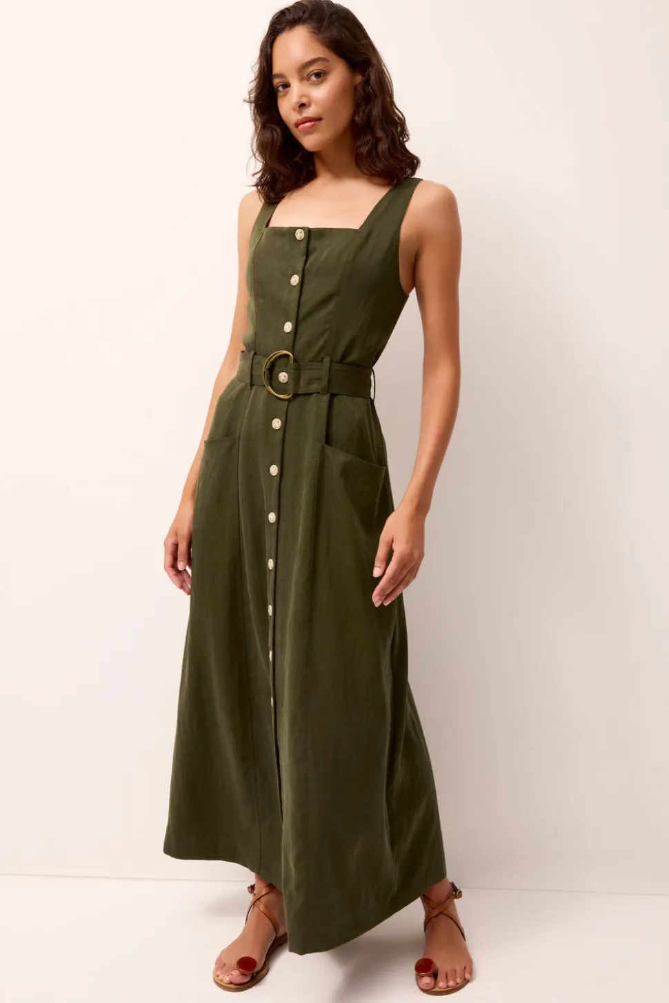 Whitner Dress in Rosin