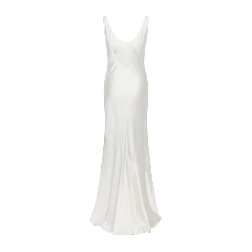 Wide Strap Slip with Asymmetric Seam | STYLE 032
