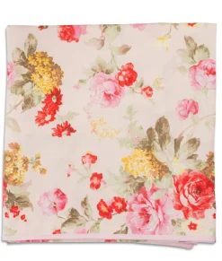 Wild Roses Tablecloth in Pink