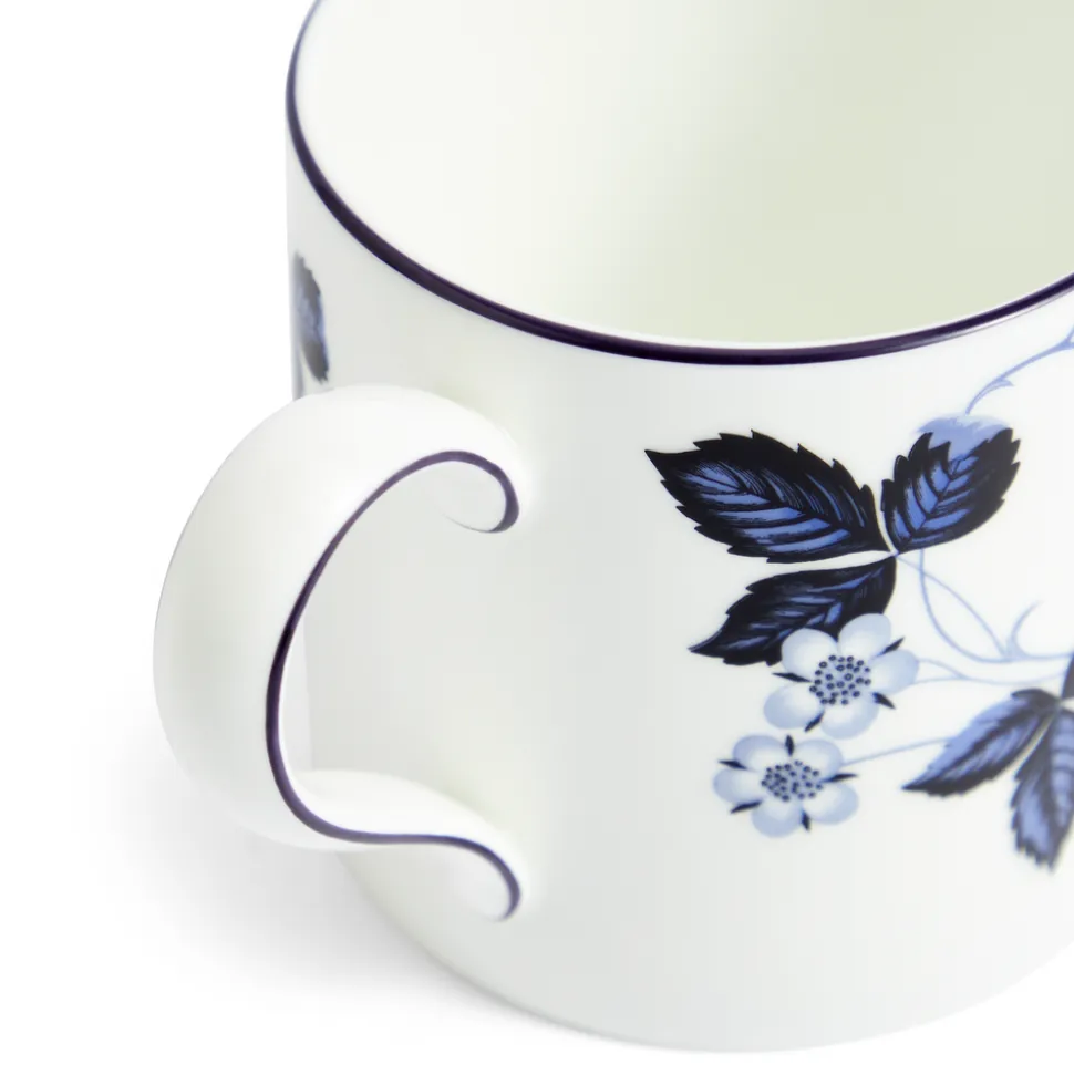 Wild Strawberry Inky Blue Mug 11floz