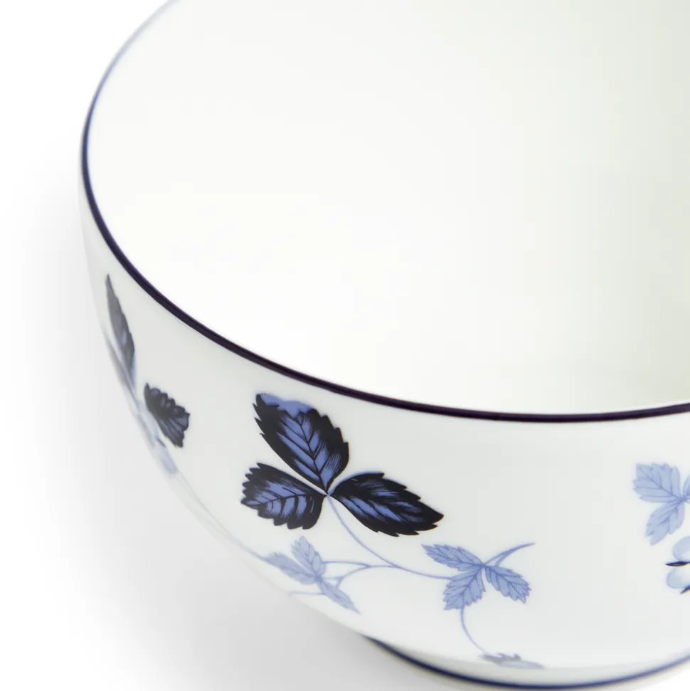 Wild Strawberry Inky Blue Bowl 4.3in