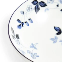 Wild Strawberry Inky Blue Cereal Bowl 7in