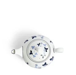 Wild Strawberry Inky Blue Teapot
