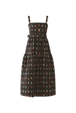 Willa Dress in Florence Black Floral