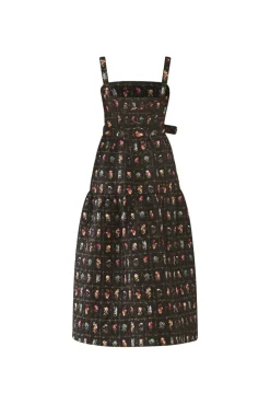 Willa Dress in Florence Black Floral
